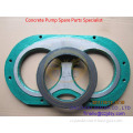 For Zoomlion concrete pump wear plate and cutting ring DN200